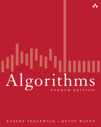 Algorithms 4th Edition Cover - Sedgewick & Wayne